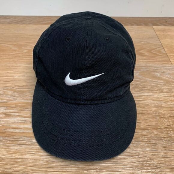 Nike Toddler Black Adjustable Baseball Cap Hat - Picture 1 of 11
